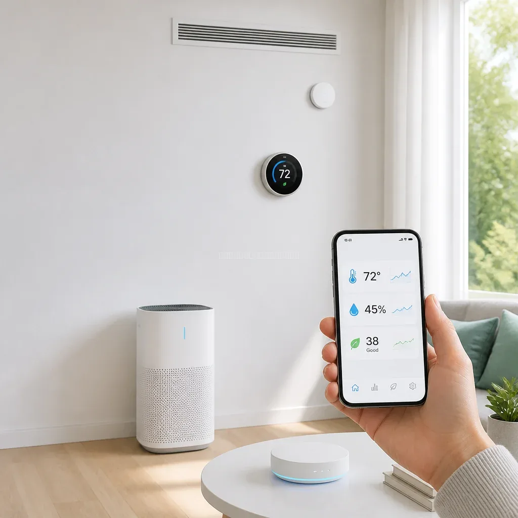 Upravljanje pametne klime z aplikacijo AirHubSmart